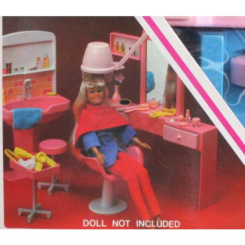 ファッション 人形 BEAUTY SALON 35 Piece PLAY SET for Barbie(バービー)， Lindsey， Sindy & 8.5” to |  | 03