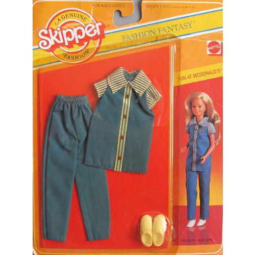Barbie(バービー) スキッパー ファッション FANTASY ファッション FUN AT McDONALD'S 洋服 (1982 Mattel | 
