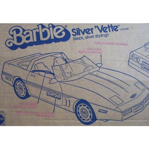 Barbie(バービー) Silver Vette Convertible Vehicle / Lots of Realistic Features! (1983 Mattel Hawth |  | 02
