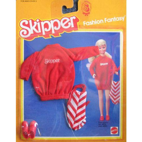 Barbie(バービー) スキッパー ファッション POOL PARTY ファッション Fantasy 洋服 (1983 Mattel Hawthor | 