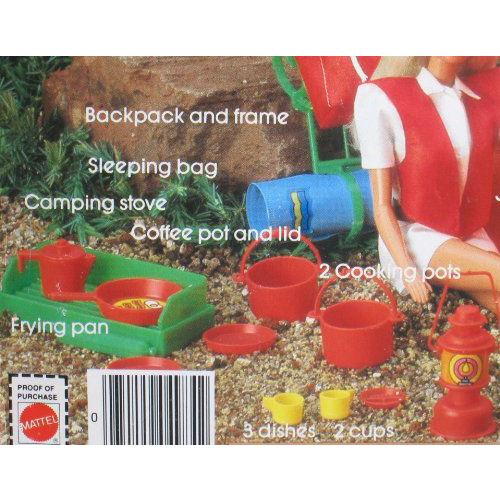 Barbie(バービー) & KEN(ケン) Campin' Out Play Set 20+ Pieces / Tent， Sleeping Bags & MORE! (ビン |  | 03