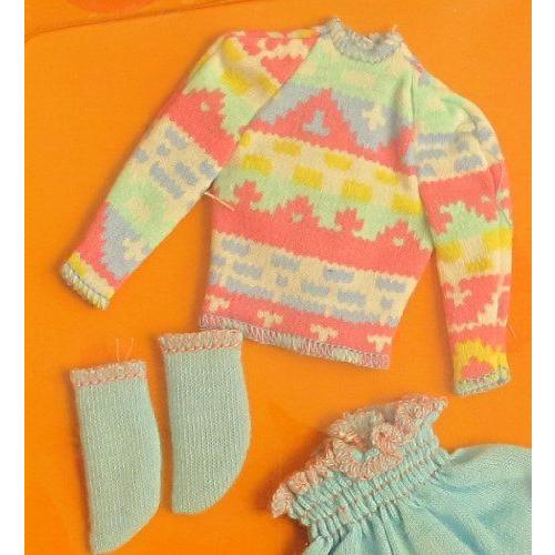 Barbie(バービー) スキッパー SO ACTIVE ファッション / SWEATER， Blue スカート， ソックス & シューズ |  | 01