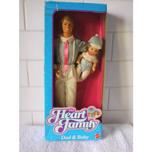 The HEART FAMILY Dad & Baby Boy 1984 Mattel Rare- Barbie(バービー)'s Neighbor Family #9079 | 
