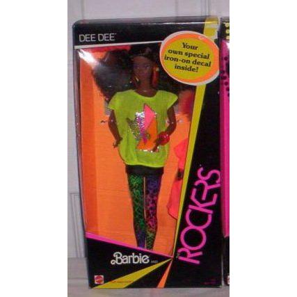 1985 Barbie(バービー) DEE DEE ROCKERS MINT IN BOX- BOX TATTERED NEVER OPENED | 
