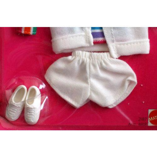 Barbie(バービー) ”B” Active ファッション - Green ＆ Yellow - Circa 1985 |  | 02