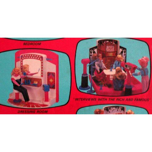Rich & Famous TV STAR Playset For Barbie(バービー) & 11.5” ファッション 人形 - 36 Pieces/7 Playse |  | 03