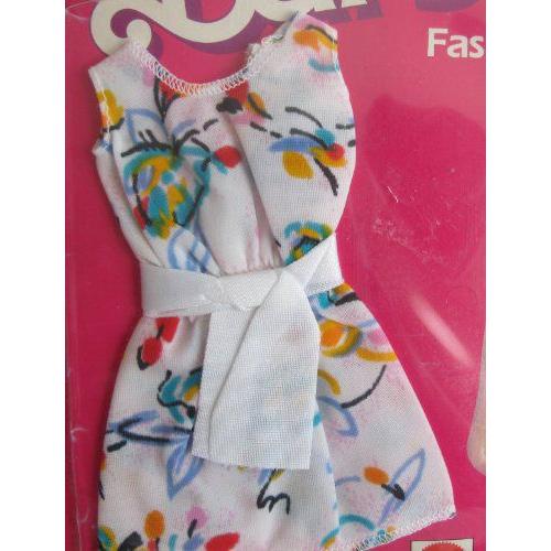 Barbie(バービー) ファッション FUN ファッション / Pattern DRESS & White BELT (1986 Mattel Hawthorne |  | 01