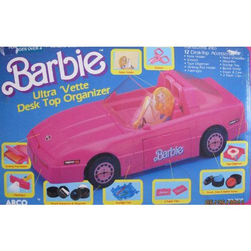 Barbie(バービー) ULTRA VETTE DESK TOP ORGAINIZER Set Transforms Into 12 Desk Top アクセサリー (198 | 