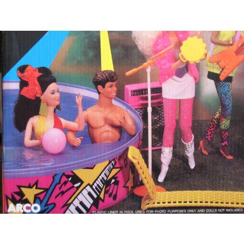 Barbie(バービー) ＆ The Rockers ROCKIN' POOL PARTY Playset (1986 Arco Toys， Mattel) |  | 02