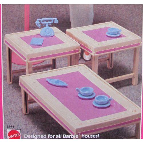 Barbie(バービー) Sweet Roses LIVING ROOM ACCENTS Furniture / TABLES， Floor LAMP & More (1987) |  | 01