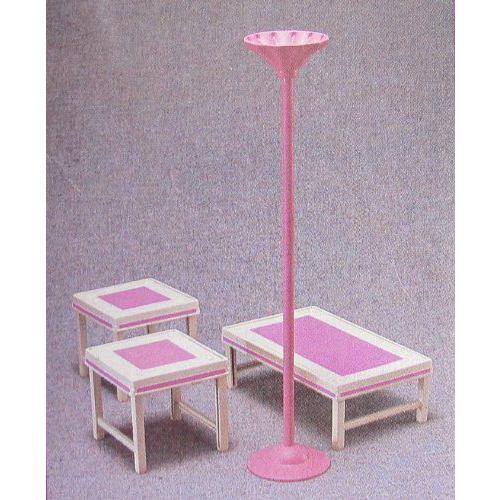 Barbie(バービー) Sweet Roses LIVING ROOM ACCENTS Furniture / TABLES， Floor LAMP & More (1987) |  | 03