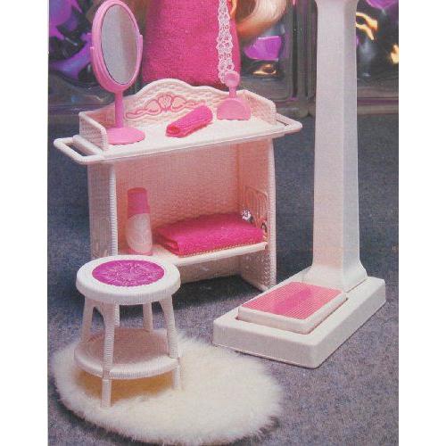 Barbie(バービー) SWEET ROSES BATHROOM ACCENTS / Upright SCALE & MORE! (1987 Mattel Hawthorne) |  | 01