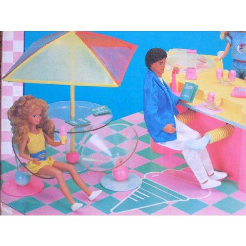 Barbie(バービー) ICE CREAM SHOPPE 50+ Piece Playset / ICE CREAM CART & MORE! (1987 Mattel Hawthorn |  | 01