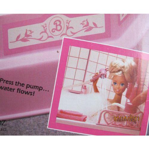 Barbie(バービー) SWEET ROSES BEAUTY BATH Playset / Working SHOWER & BATH! (1987 Mattel Hawthorne) |  | 02