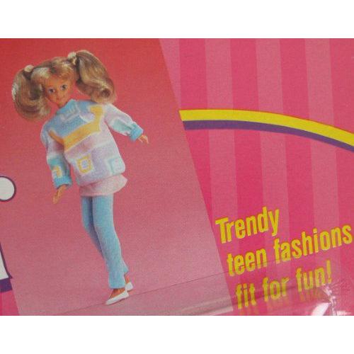 Barbie(バービー) Teen Fun スキッパー ファッション / Trendy Blue & Pink CLOTHES (1987 Mattel Hawtho |  | 03