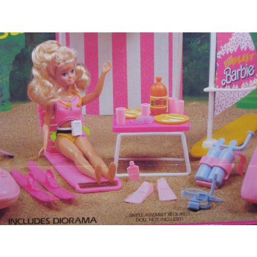 Barbie(バービー) Beach Blast Sunshine ホリデー 35 Piece Playset / Diorama (1988 Arco Toys， Mattel |  | 03