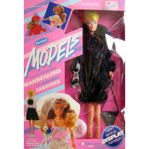 Mel Appel MODELS Black Magic ファッション / Faux Fur & Collectible Mannequin Fits Barbie(バービー) | 