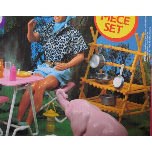 ANIMAL LOVIN' Barbie(バービー) SAFARI Playset 25 Piece Set (1988 Arco Toys， Mattel) |  | 02