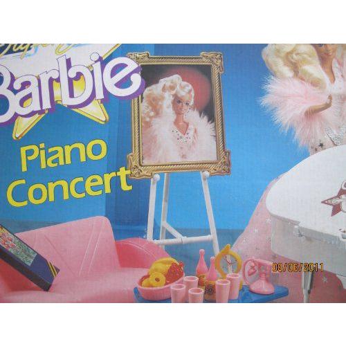 Super Star Barbie(バービー) PIANO CONCERT 25 Piece Playset / Baby Gr＆ Piano & MORE! (1988 Arco To |  | 03