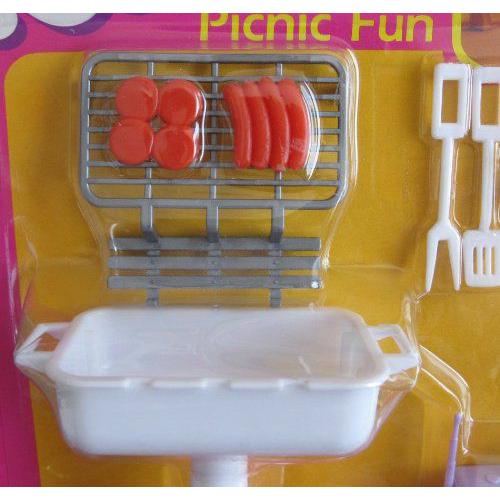 Barbie(バービー) PICNIC FUN Playset / Barbecue， Food & MORE! (1988 Arco Toys， Mattel) |  | 01