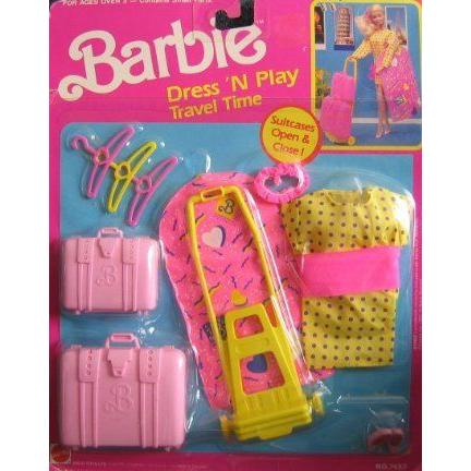 Barbie(バービー) Dress 'N Play Travel Time Set (1989 Arco Toys， Mattel) | 