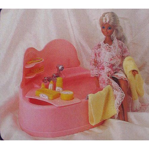 ファッション Furniture コレクション BATHTUB (Bath Tub) For Barbie(バービー)， Maxie & 11.5” 人形 | 