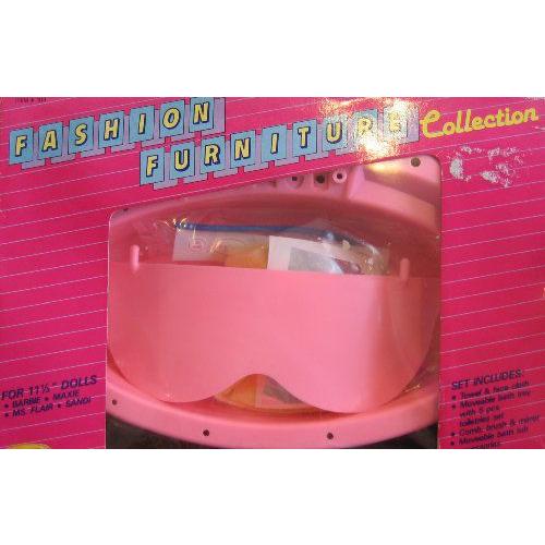 ファッション Furniture コレクション BATHTUB (Bath Tub) For Barbie(バービー)， Maxie & 11.5” 人形 |  | 01