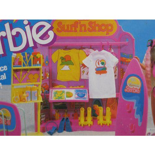 Beach Blast Barbie(バービー) Surf 'n Shop Playset 25+ Play Pieces (1989 Mattel Hawthorne) |  | 01