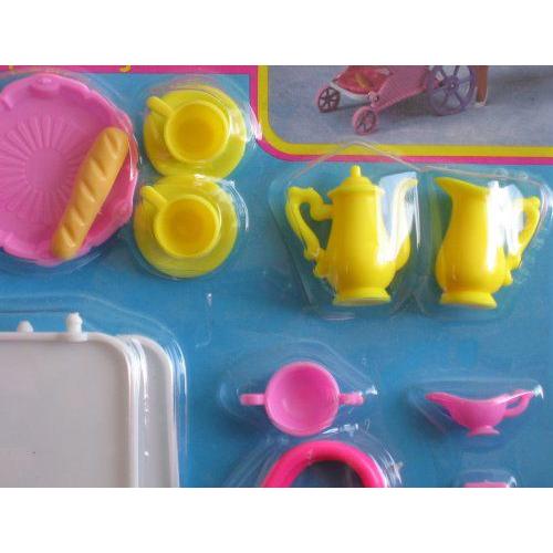 Barbie(バービー) Hostess Set - Tea Cart & Tea Set (1989 Mattel Canada) |  | 02