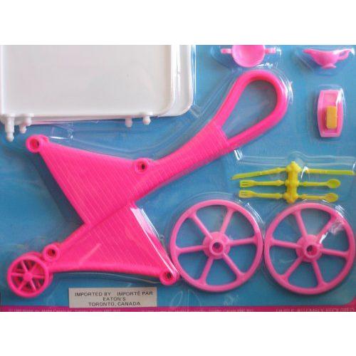 Barbie(バービー) Hostess Set - Tea Cart & Tea Set (1989 Mattel Canada) |  | 03