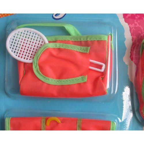 Shillman YOUNG & LOVELY ファッション LUGGAGE & テニス RACKET Fits Barbie(バービー)， Lindsey， Max |  | 01