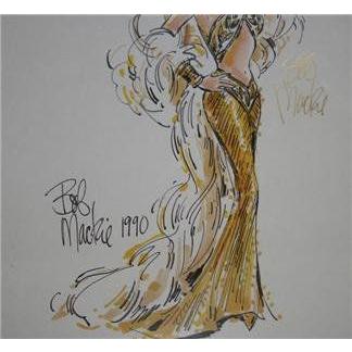 Bob Mackie Gold バービー人形 W/case， 1990 |  | 01