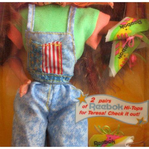 All アメリカン Barbie(バービー) TERESA 人形 / Reebok シューズ (1990) |  | 02