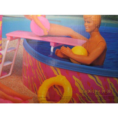 Barbie(バービー) Hawaii Pool Party Play Set / Diving Board - MULTI-LINGUAL WRITING (1990 Arco Toys |  | 02