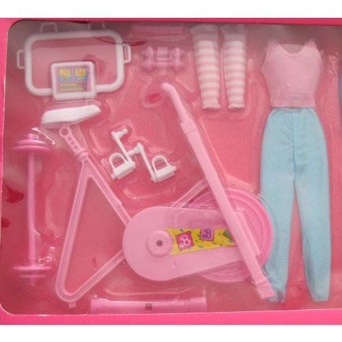 ビンテージ Barbie(バービー) DRESS 'n PLAY VALUE PACK / コンプリート WINTER SKI SET & EXERCISE CENT |  | 01