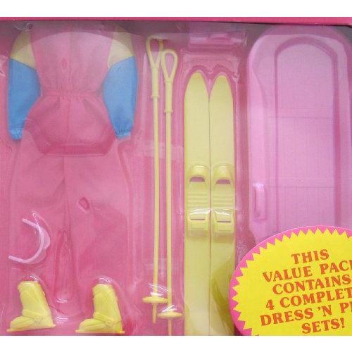 ビンテージ Barbie(バービー) DRESS 'n PLAY VALUE PACK / コンプリート WINTER SKI SET & EXERCISE CENT |  | 02
