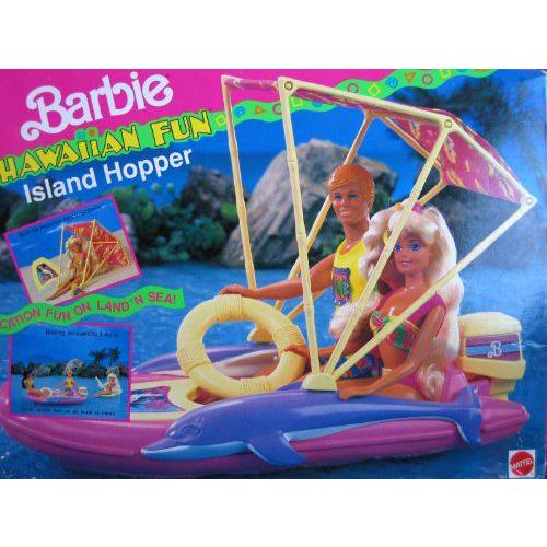 Barbie(バービー) Hawaiian Fun ISL＆ HOPPER ボート Vacation Fun on L＆ 'n Sea! (1990)