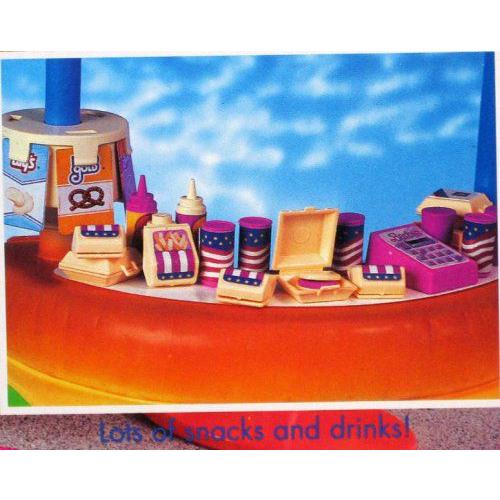 All アメリカン Barbie(バービー) HAMBURGER ST＆ Playset / Tomato STOOLS， Rotating SNACK CAROUSEL & |  | 02