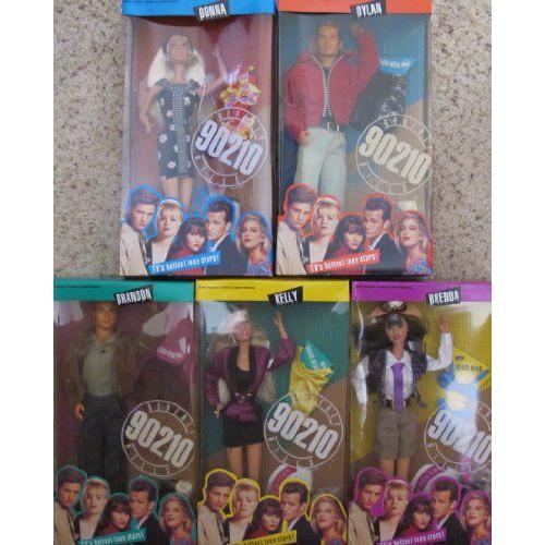 Barbie(バービー) BEVERLY HILLS 90210 人形 SET of 5 / Donna Martin， Kelly Taylor， Br＆on Walsh， | 