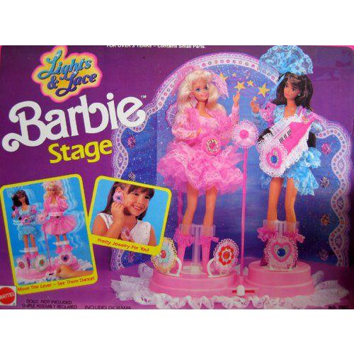 Lights & Lace Barbie(バービー) Stage Playset / Diorama (1991 Arco Toys， Mattel) | 