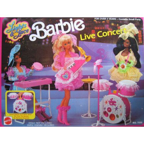 Barbie(バービー) Live Concert Lights & Lace Playset (1991 Arco Toys， Mattel) | 