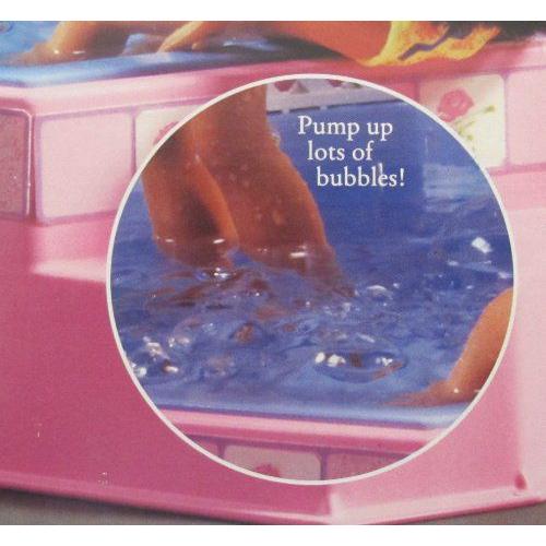 Pink Sparkles Barbie(バービー) Bubbling Pretty Spa Playset / Hanging Fountain (1991) |  | 02