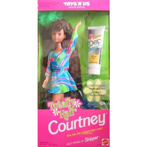 Barbie(バービー) Totally Hair COURTNEY 人形， Best Friend of スキッパー 人形 - Toys'R Us Special