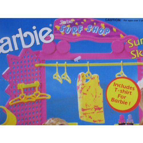 Sun Sensation Barbie(バービー) Surf 'N Skate Shop Playset / Tシャツ For バービー人形 (1991 Arco To｜worldselect｜03