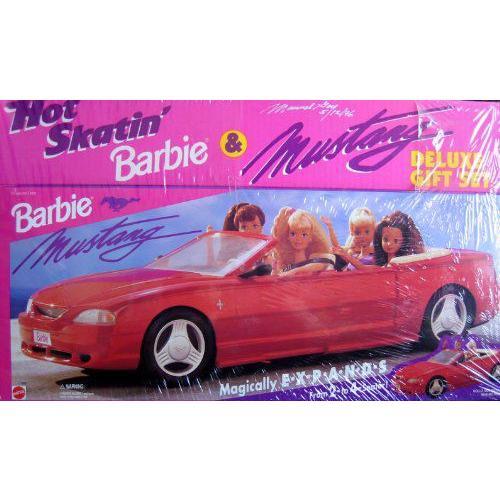 Hot Skatin' Barbie(バービー) & Mustang デラックス ギフトセット SIGNED by デザイナー Manuel Goy / |  | 01