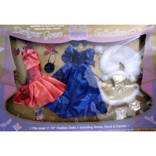 Royal Fantasy デザイナー GOWN コレクション / Faux FUR Fits Barbie(バービー)， S＆i， Christie & 11 | 