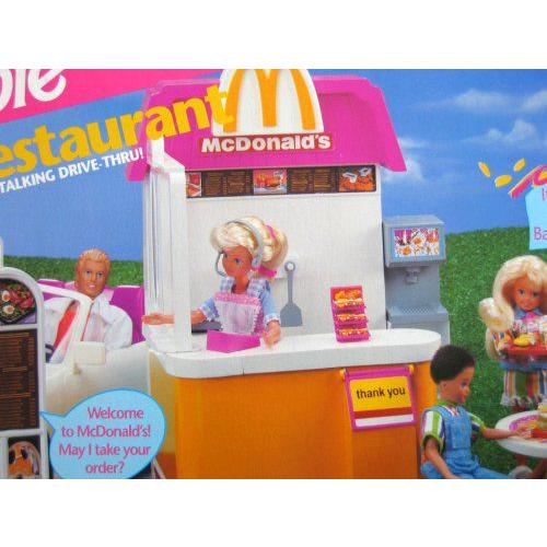 Barbie(バービー) McDonald's Restaurant / Talking Drive Thru Playset (1994) |  | 01