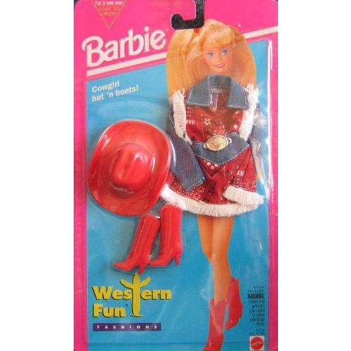 Barbie(バービー) Western Fun ファッション / Cowgirl Hat 'n ブーツ! - Easy To Dress (1994) | 