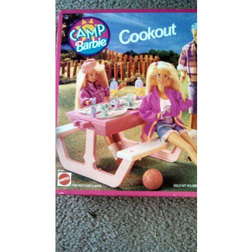 Camp Barbie(バービー) Cookout Mattell 1994 Play Set |  | 01
