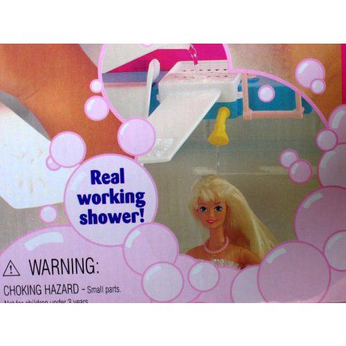 Barbie(バービー) Foam 'n Color Bathtub Fun Playset / Working Shower (1995 Arcotoys， Mattel)｜worldselect｜02